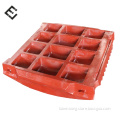 high manganese fixed jaw plate